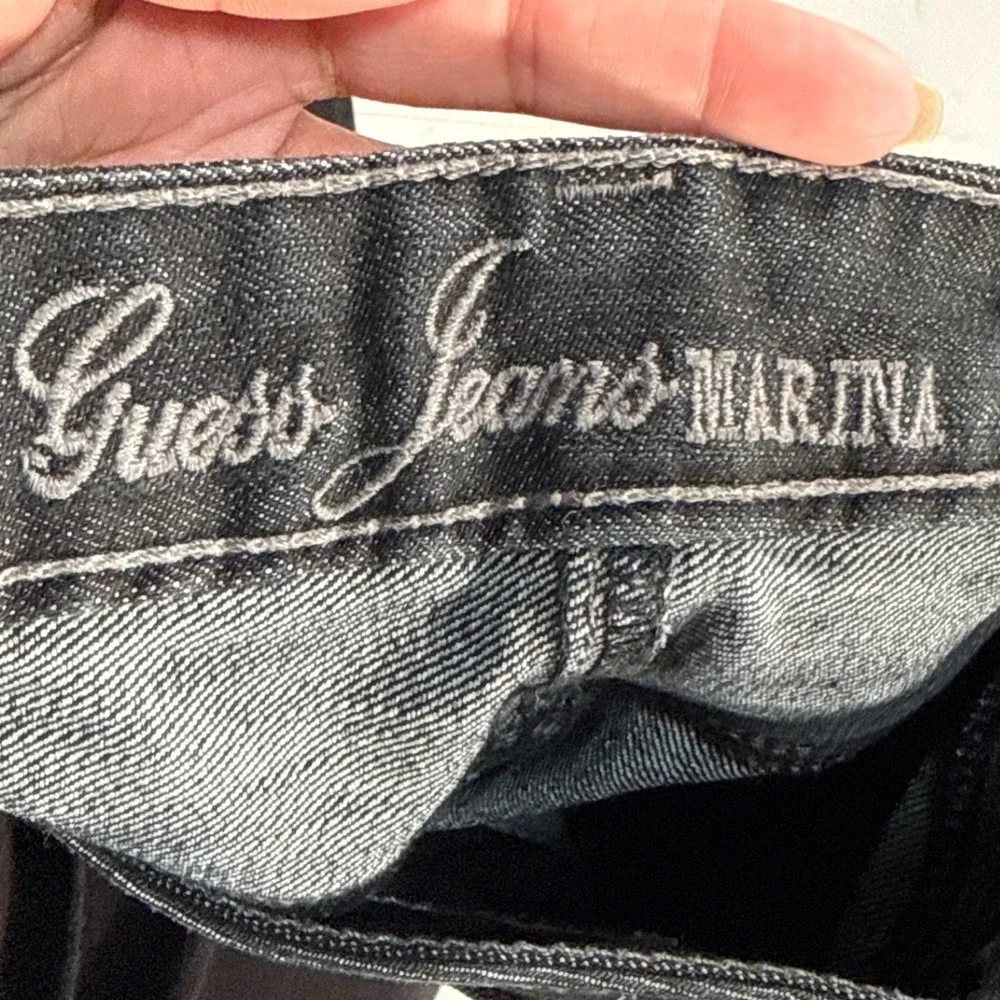 Guess Jeans Marina Skinny Jeans Womens Size 28 Dark Indigo Excellent  Denim